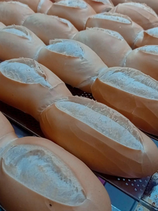 Bolos porcionados prontos para viagem